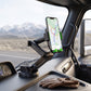 Vehicle Phone Mount with Gel Suction Cup and 16.9in Extending Arm, 360 Degree Rotation