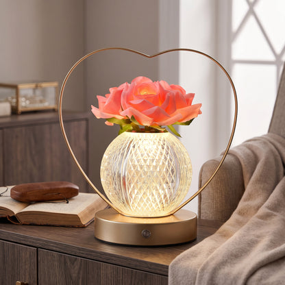 Sunflower Night Light with Touch Control and Adjustable Brightness