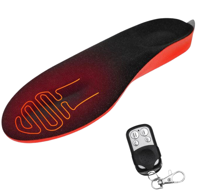 Titanium Heated Insoles with Wireless Remote and 8-Hour Battery Life