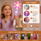 Glowing Snowflake Wand with Light Effects for Children Dress Up Play
