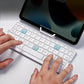 Foldable Bluetooth Keyboard and Magnetic Stand for Tablets
