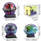 Colorful 3D maze puzzle ball, a logic game challenging kids' dexterity and problem-solving skills