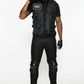 Four Piece Tactical Costume Set with Vest, Cap and Fingerless Gloves