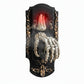 Motion Activated Halloween Doorbell with Glowing Moving Eyeball and Mist Spray