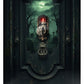 Motion Activated Halloween Doorbell with Glowing Moving Eyeball and Mist Spray