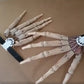 Articulated Skeleton Finger Extensions with Flexible Moving Joints for Halloween Cosplay