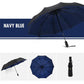Compact Travel Umbrella with One-Hand Automatic Open and Windproof Frame, Quick-Dry Canopy All Vera Mart