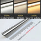Sleek 45 Degree LED Light Bars for Hidden Under Cabinet Illumination