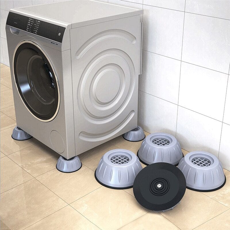 Anti-Vibration Feet for Washing Machines and Dryers with Noise Reduction