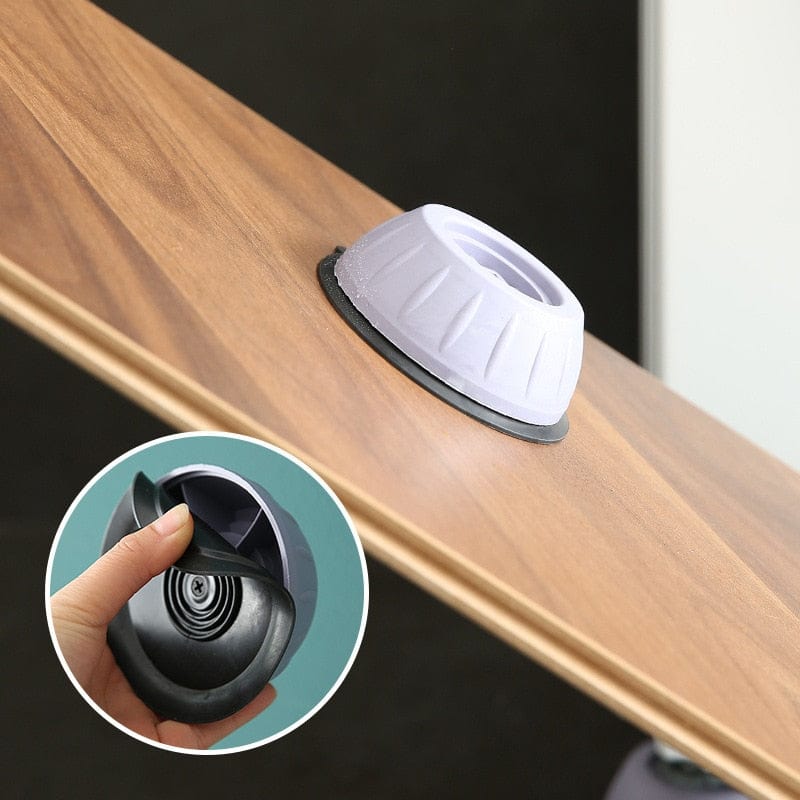 Anti-Vibration Feet for Washing Machines and Dryers with Noise Reduction
