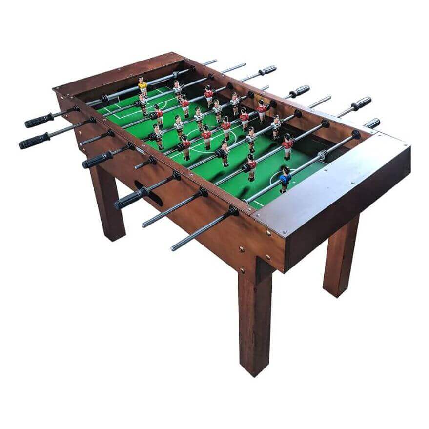 Wood Portuguese Professional Foosball Table Matraquilhos Home Edition