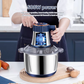 Electric Meat Grinder with 500W Motor and Five Speed Settings, 5 Liter Capacity