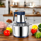 Electric Meat Grinder with 500W Motor and Five Speed Settings, 5 Liter Capacity