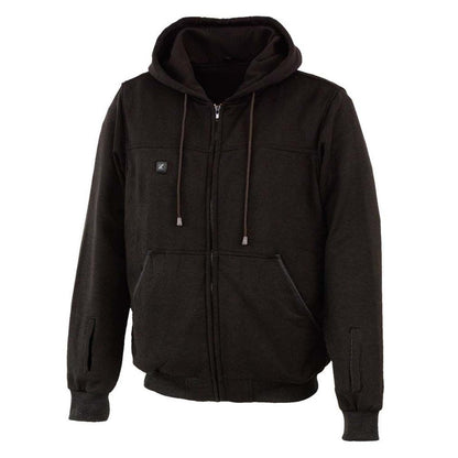 Mens Heated Hoodie with 3 Heat Settings and Glove Connections, 7-Hour Battery