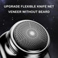 Electric Shaver for Men with 6 Stainless Steel Blades and Wet or Dry Use, USB Charging