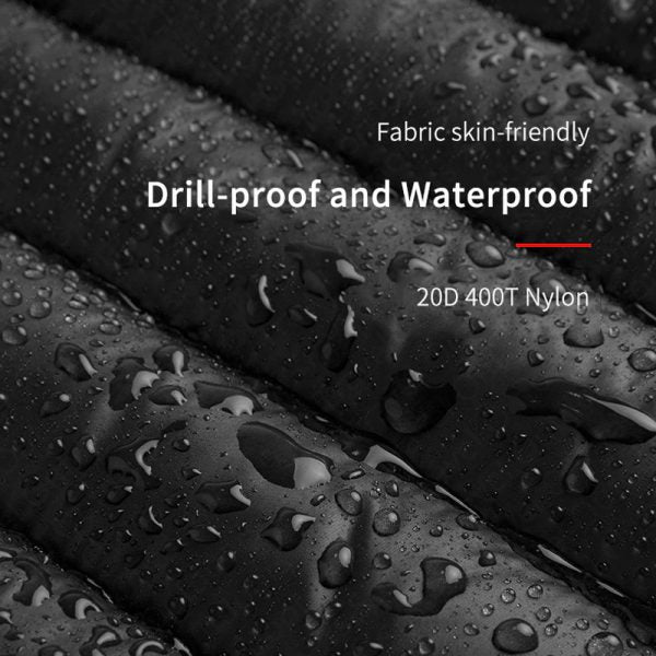 Insulated Down Pants with Full Leg Side Zippers and Goose Down Fill for Winter Hiking