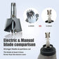 Precision Stainless Steel Manual Nose Hair Trimmer for Men