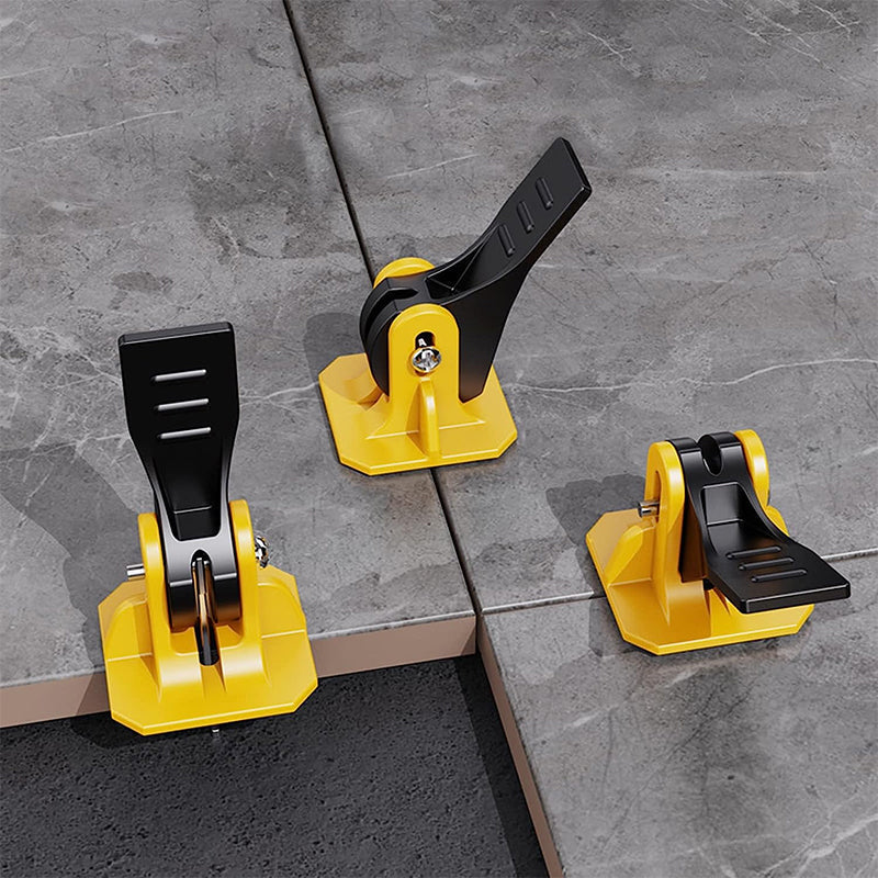 Tile Levelling Clips with Reusable Caps and Removal Key for 8-12mm Tiles