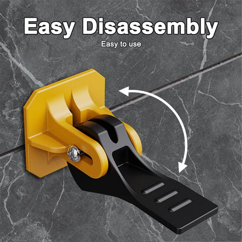 Tile Levelling Clips with Reusable Caps and Removal Key for 8-12mm Tiles
