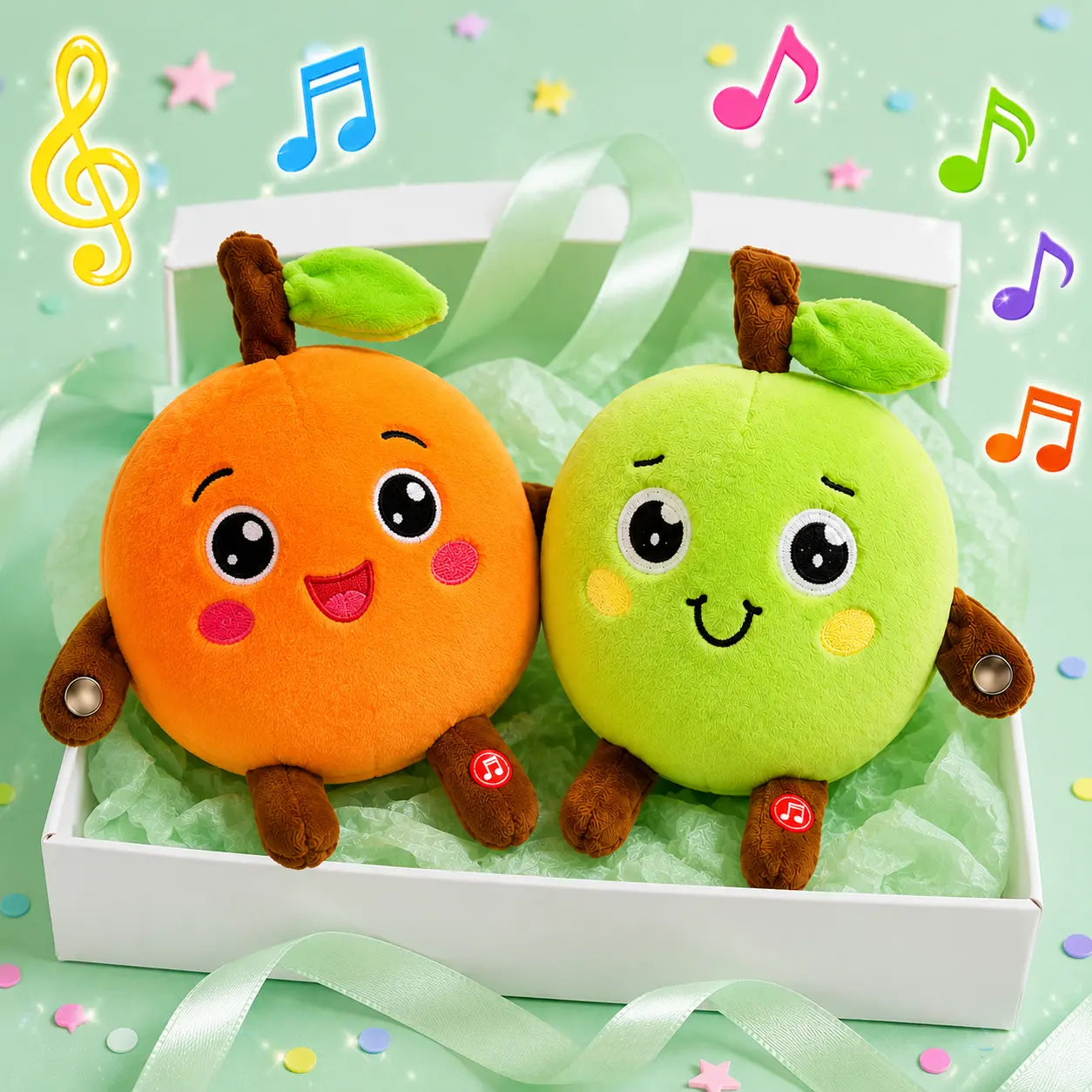 Interactive Plush Toy with Sound and Movement for Parent and Child Play