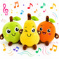 Interactive Two-Player Plush Toy with Sound and Light Responses