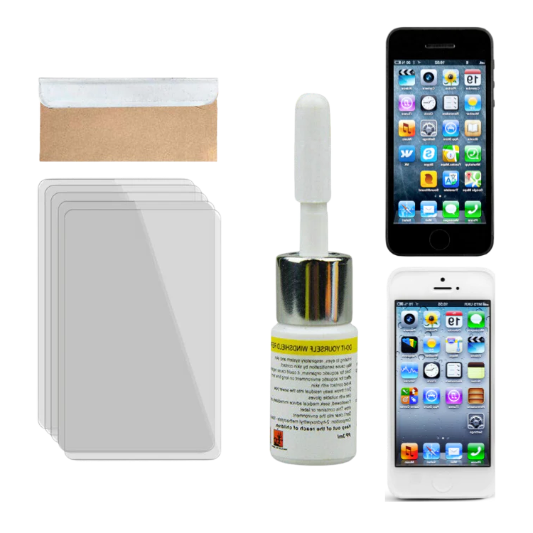 Screen Repair Kit with Vacuum Pump and Optical Resin for Phone and Tablet Glass