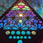 Bohemian Projection Lamp, Colorful Wooden USB Night Light