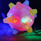 Motion-Activated Dog Ball with LED Lights and Unpredictable Bounce, Rechargeable 5.1 in