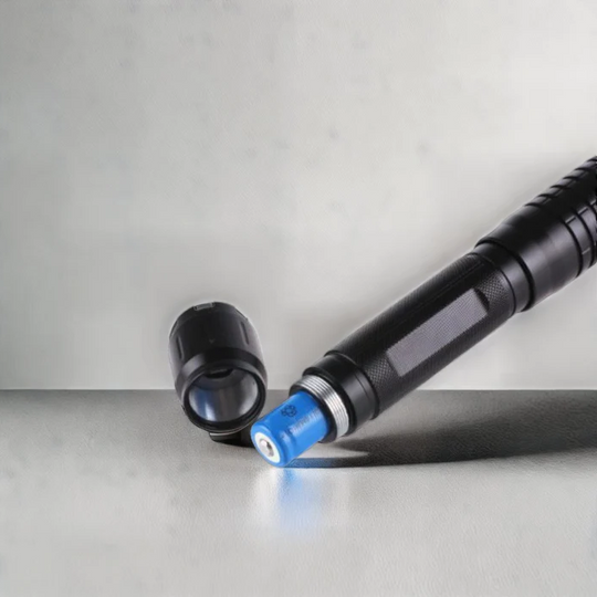 Tactical Laser Torch, High Power Blue Beam Military Grade Flashlight