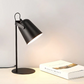 Table Lamp with Macaron Pastel Finish and Iron Bucket Shape, Plug-in E26 Base