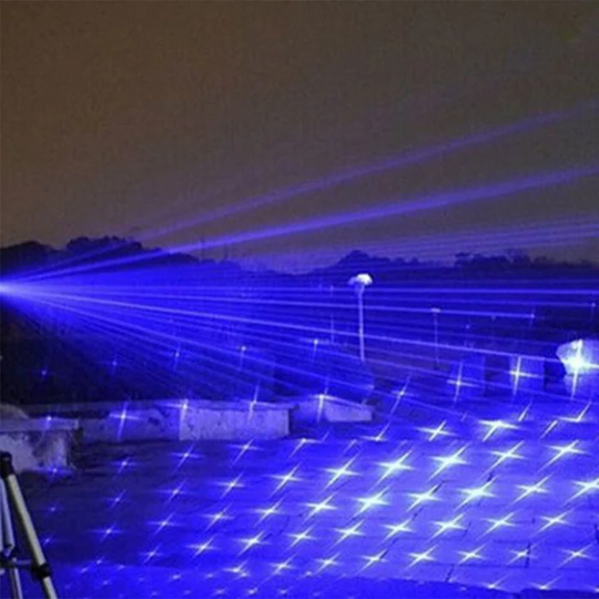 Tactical Laser Torch, High Power Blue Beam Military Grade Flashlight