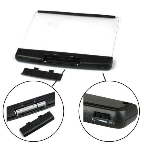 LED Book Light with Flexible Neck and Adjustable Brightness