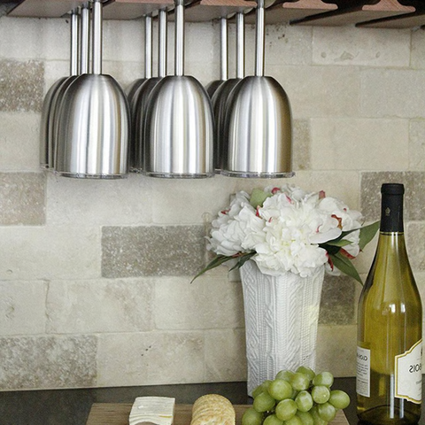 Insulated Wine Cups, Double Wall Stainless Steel