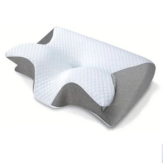 SJBackyard Butterfly Shape Memory Foam Pillow for Side and Back Sleepers