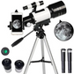 Professional Astronomical Telescope for Moon Watching, 150x Zoom with Tripod