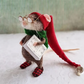 Needle Felted Mouse Craft Kit with Wire Frame and Complete Materials, 3 Inch