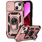 Phone Case with Magnetic Kickstand and Camera Slider for Models 12-16