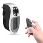 Compact Space Heater with Remote Control and Programmable Timer for Small Rooms