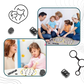 Magnetic Chess Set with 20 Repelling Pieces and Adjustable Rope Ring, Portable Pouch