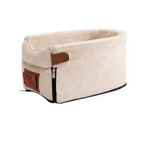 sjbackyard Pet Armrest Safety Seat, Car Seat Travel Bag for Small Dogs and Cats