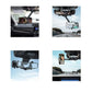 sjbackyard Rotatable and Retractable Car Phone Holder 360 Degree Rear View Mirror Mount