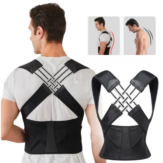 Posture Corrector Brace for Neck and Back Pain Relief