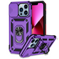 Phone Case with Magnetic Kickstand and Camera Slider for Models 12-16