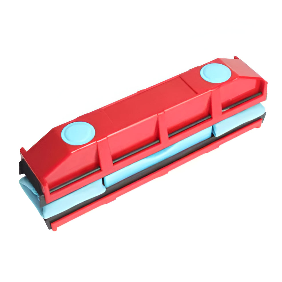 Double-Sided Magnetic Window Cleaner with Adjustable Grip and Safety Cord