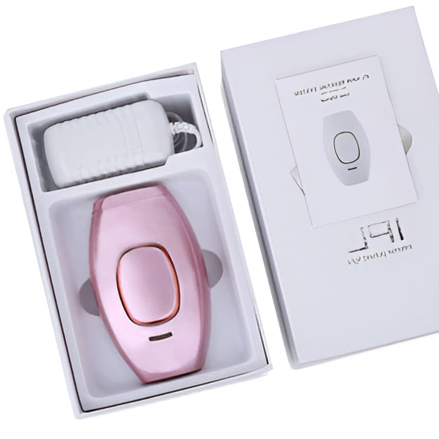 At-Home Hair Removal Device with Light Energy Technology and Contact Sensor