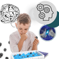 Magnetic Strategy Game with Adjustable Rope Boundary and 20 Pieces