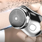 Electric Shaver for Men with 6 Stainless Steel Blades and Wet or Dry Use, USB Charging
