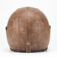 Classic Open Face Motorcycle Helmet with Retro Goggles