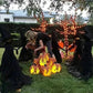 Lighted Halloween Witch Stake for Outdoor Halloween Decorations
