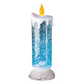 Color Changing LED Liquid Candle with Spinning Glitter and Flame Effect, USB or Battery